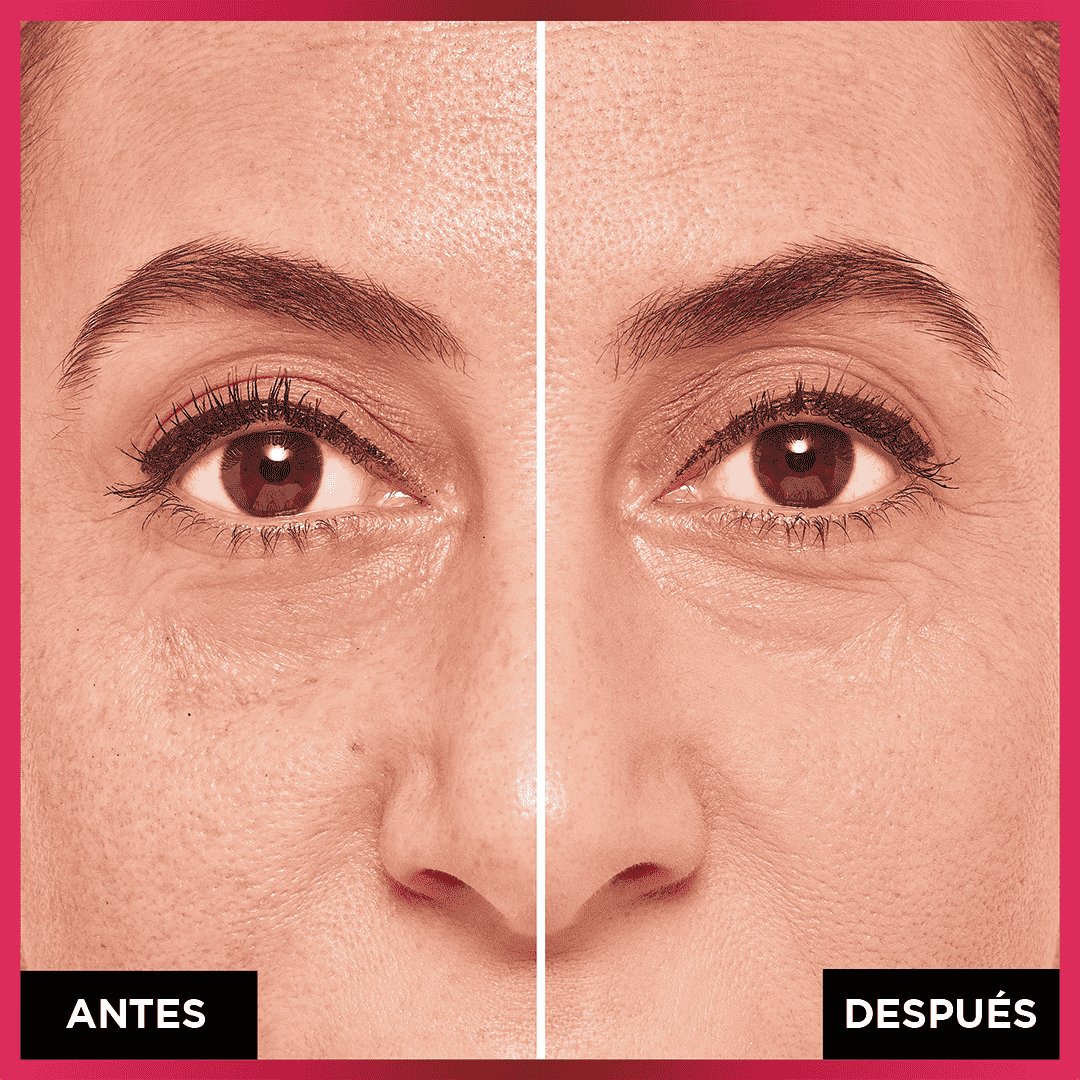 Antes y después: Tono de alta cobertura